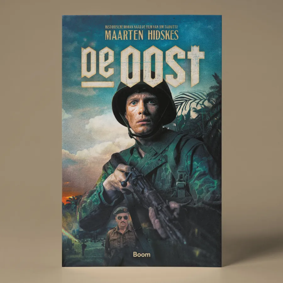 Boekomslag De Oost, Maarten Hidskes, uitgeverij Boom
