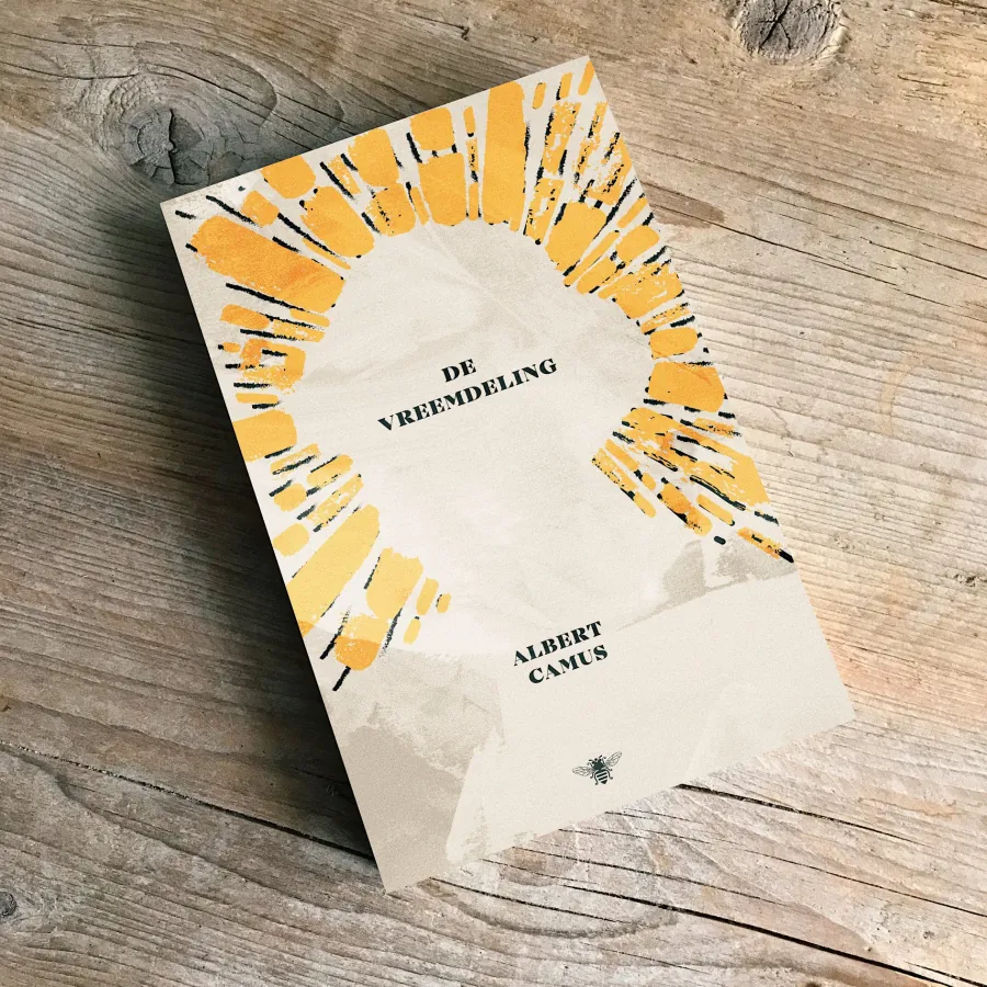 Boekomslag De vreemdeling, Albert Camus