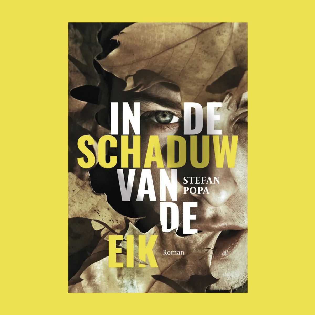 Boekomslag In de schaduw van de eik, roman, Stefan Popa