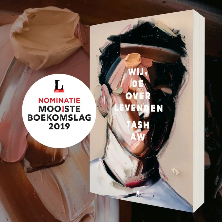 Boekomslag Wij, de overlevenden, Tash Aw, genomineerd voor de Mooiste Boekomslag 2019