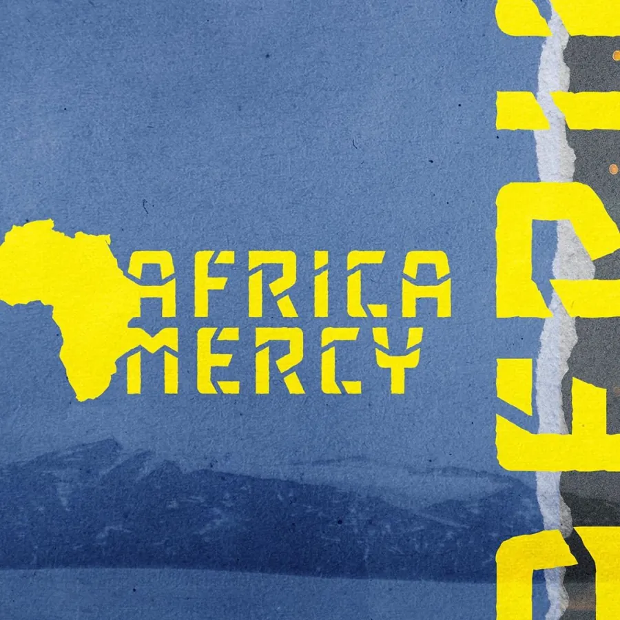 Merchandise en campagnebeeld Africa Mercy, Mercy Ships