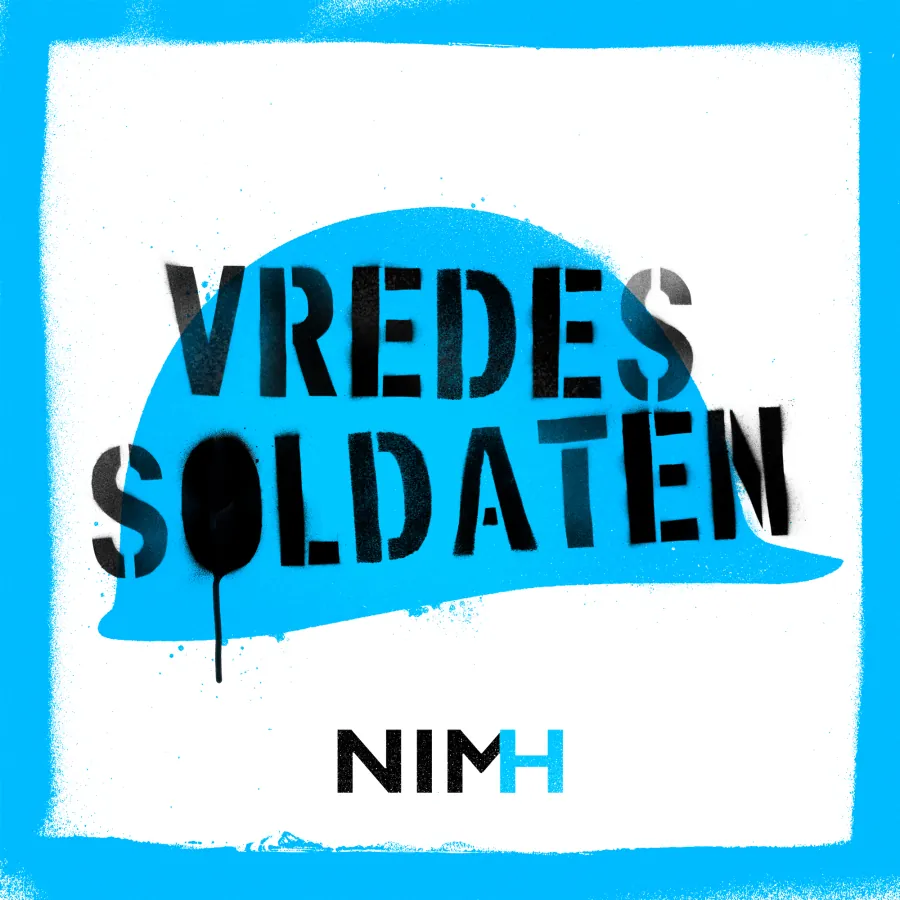 Podcast-artwork Vredessoldaten, NIMH