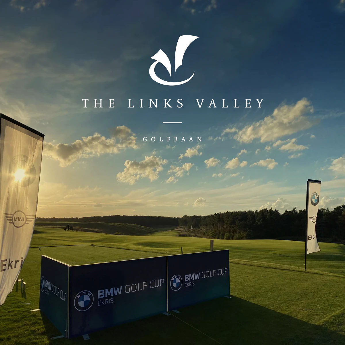 Logo en huisstijl The Links Valley, golfbaan op de Veluwe