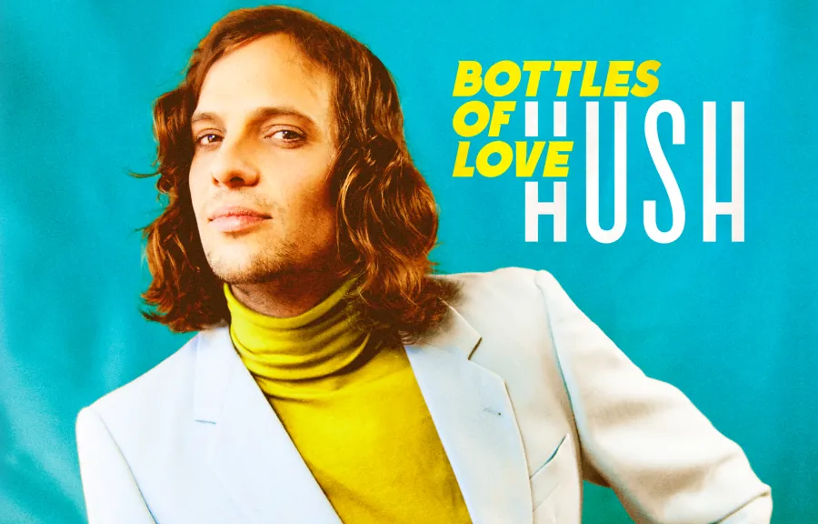 Albumcover en single-artwork voor Hush, Bottles of Love