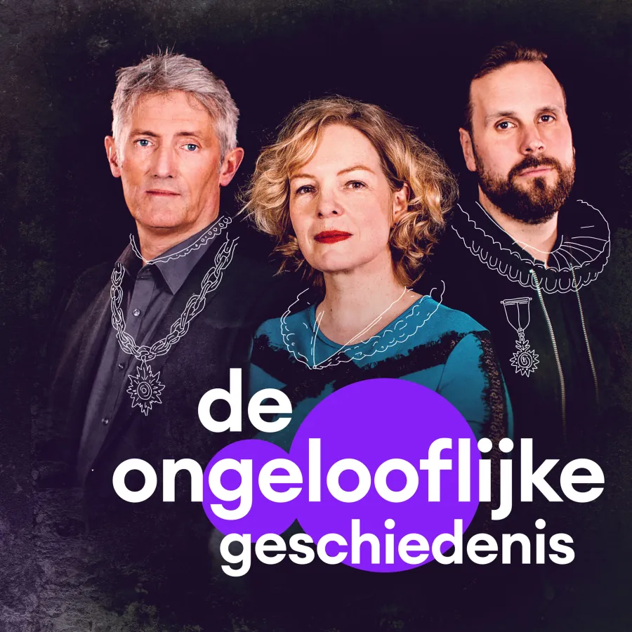 Podcast-artwork De Ongelooflijke Geschiedenis